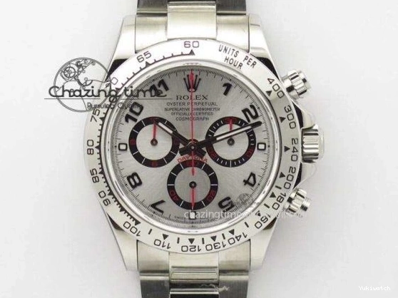 SA4130 Strap Rubber 1:1 Daytona BTF Best 116518 Lume on V2 Dial Oysterflex Edition YG 0523